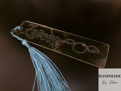 Harry Potter Inspired Bookmarks, Custom Engraved Harry Potter Inspired Bookmarks - image1